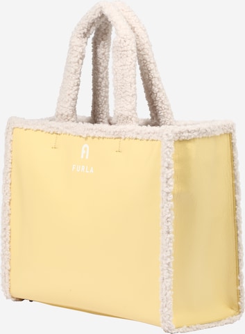 FURLA Μεγάλη τσάντα σε κίτρινο: μπροστά