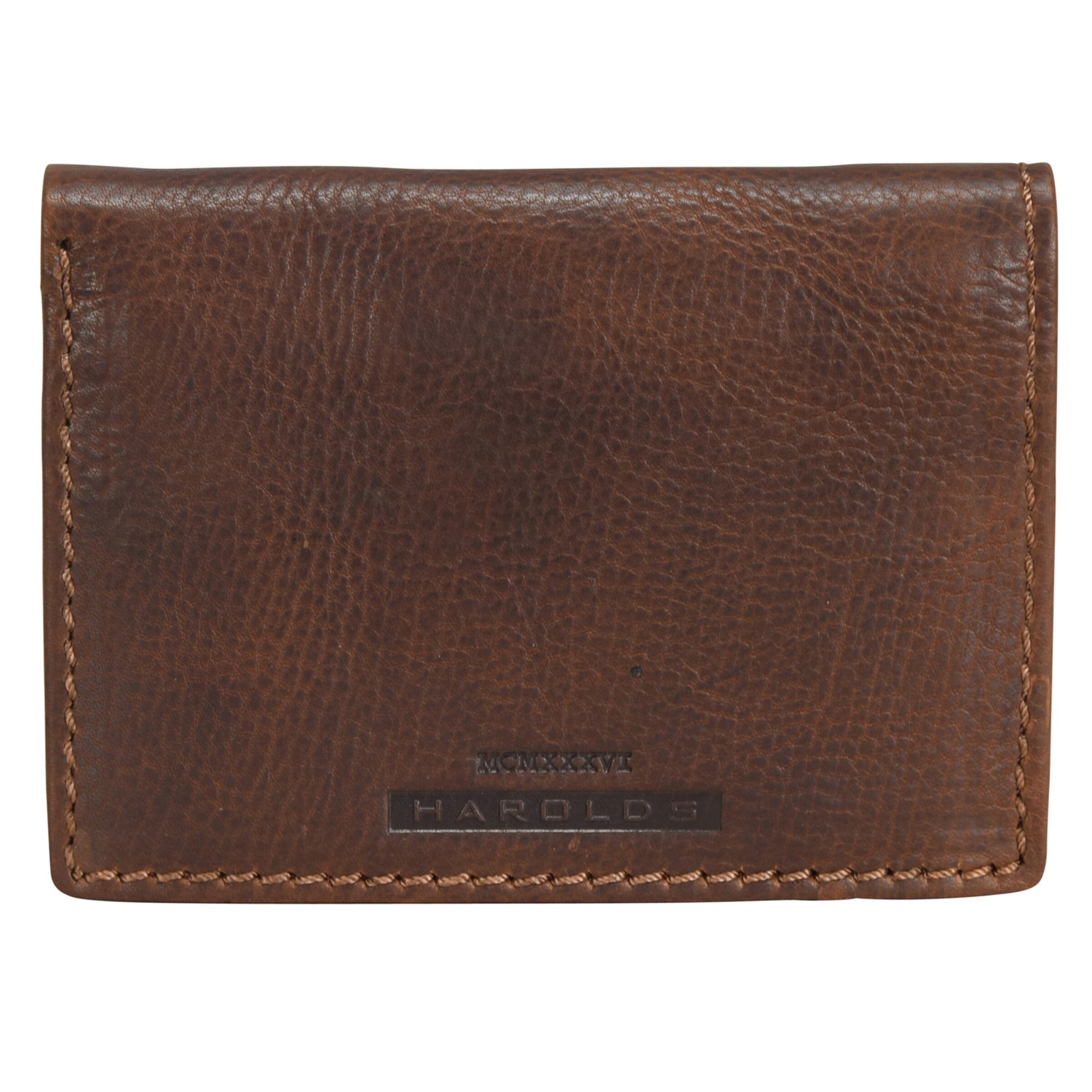 Harold's Wallet 'Saddle 2460' in Brown: front