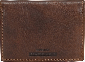 Harold's Wallet 'Saddle 2460' in Brown: front