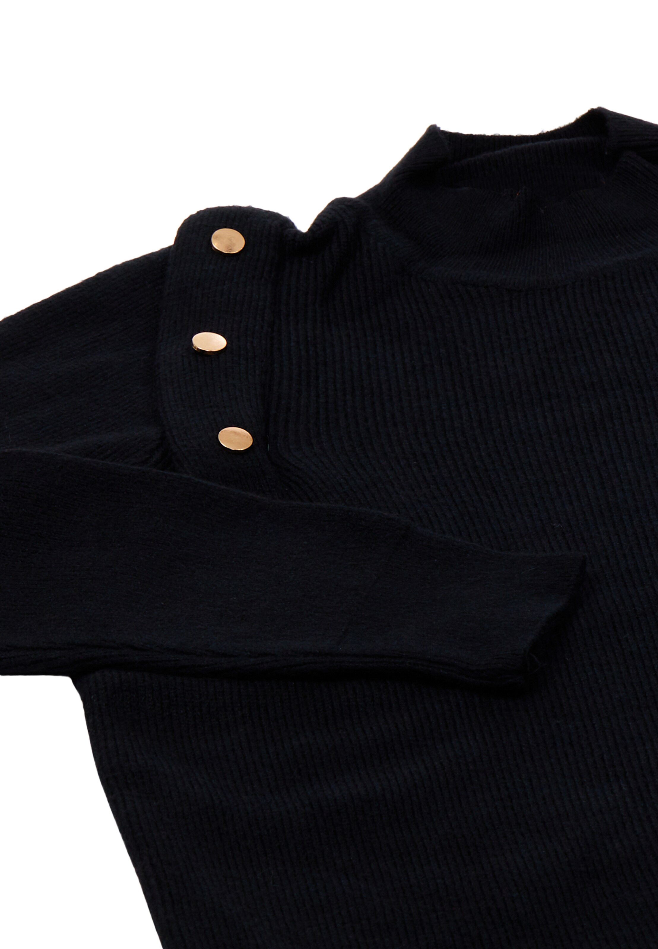 caspio Pullover in Schwarz