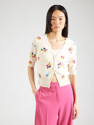 MAX&Co. Knit cardigan 'BREMA' in White: front