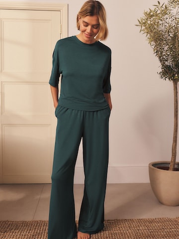 Next Pyjama värissä sininen: etupuoli