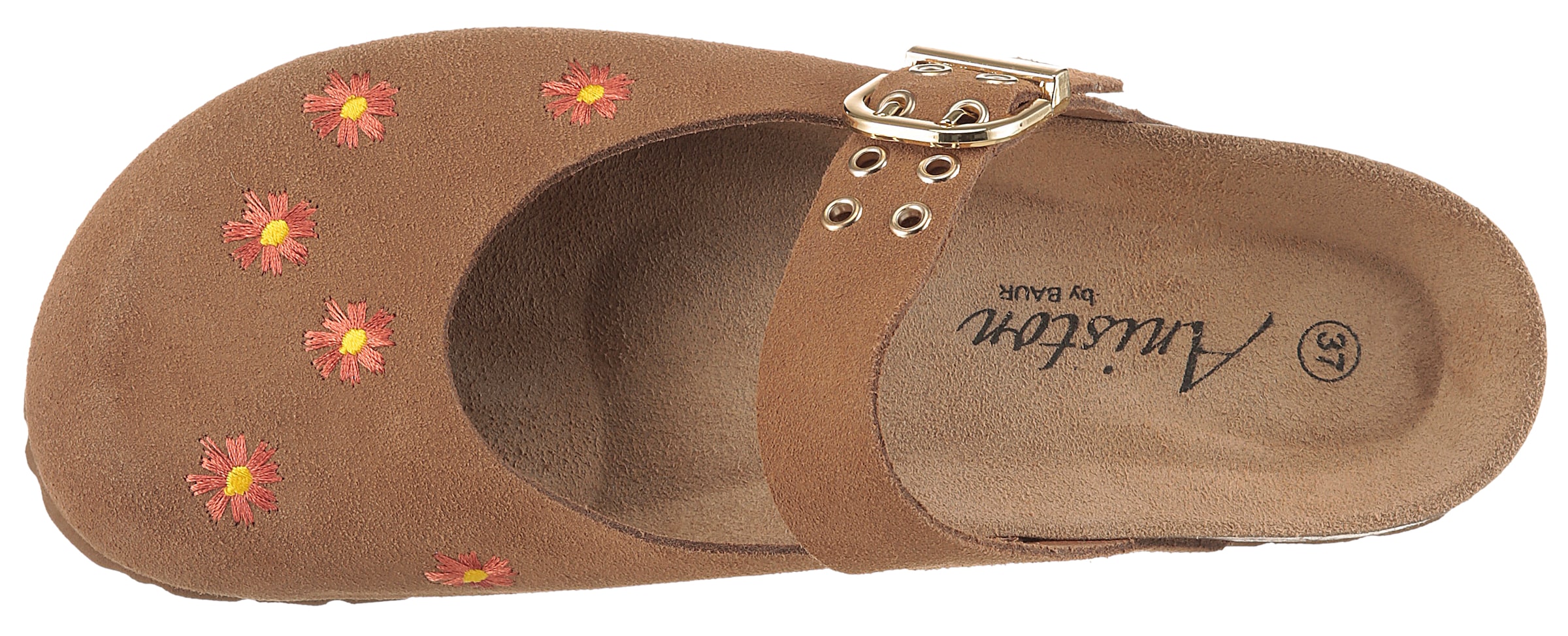 Aniston Mules in Brown