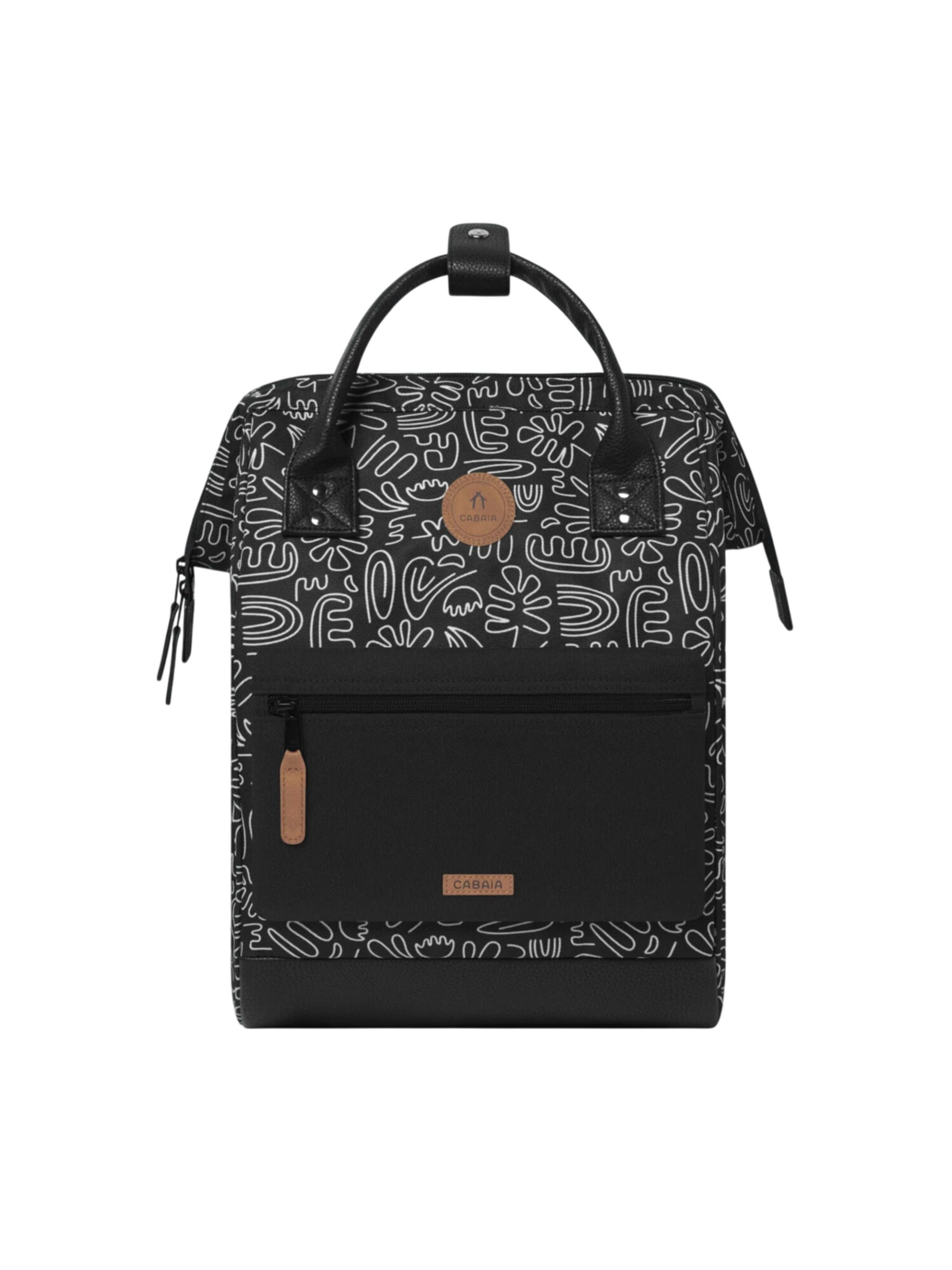 Cabaia Rucksack 'Amiens M' in Schwarz