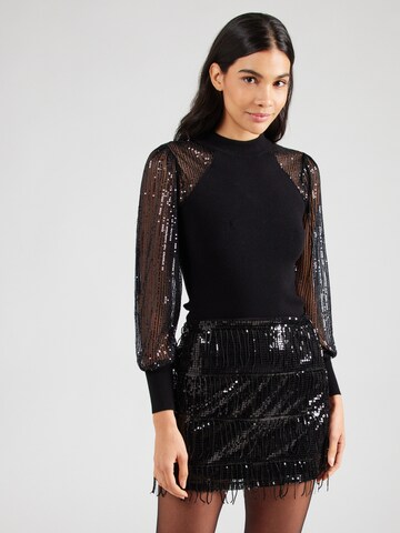 Pull-over 'ONLNAJA' ONLY en noir : devant