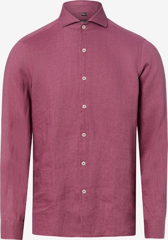 Chemise Nils Sundström en rouge : devant