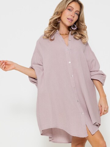 SASSYCLASSY Bluse 'lange Variante'‌‌‌‌‌‌‌‌ in Pink