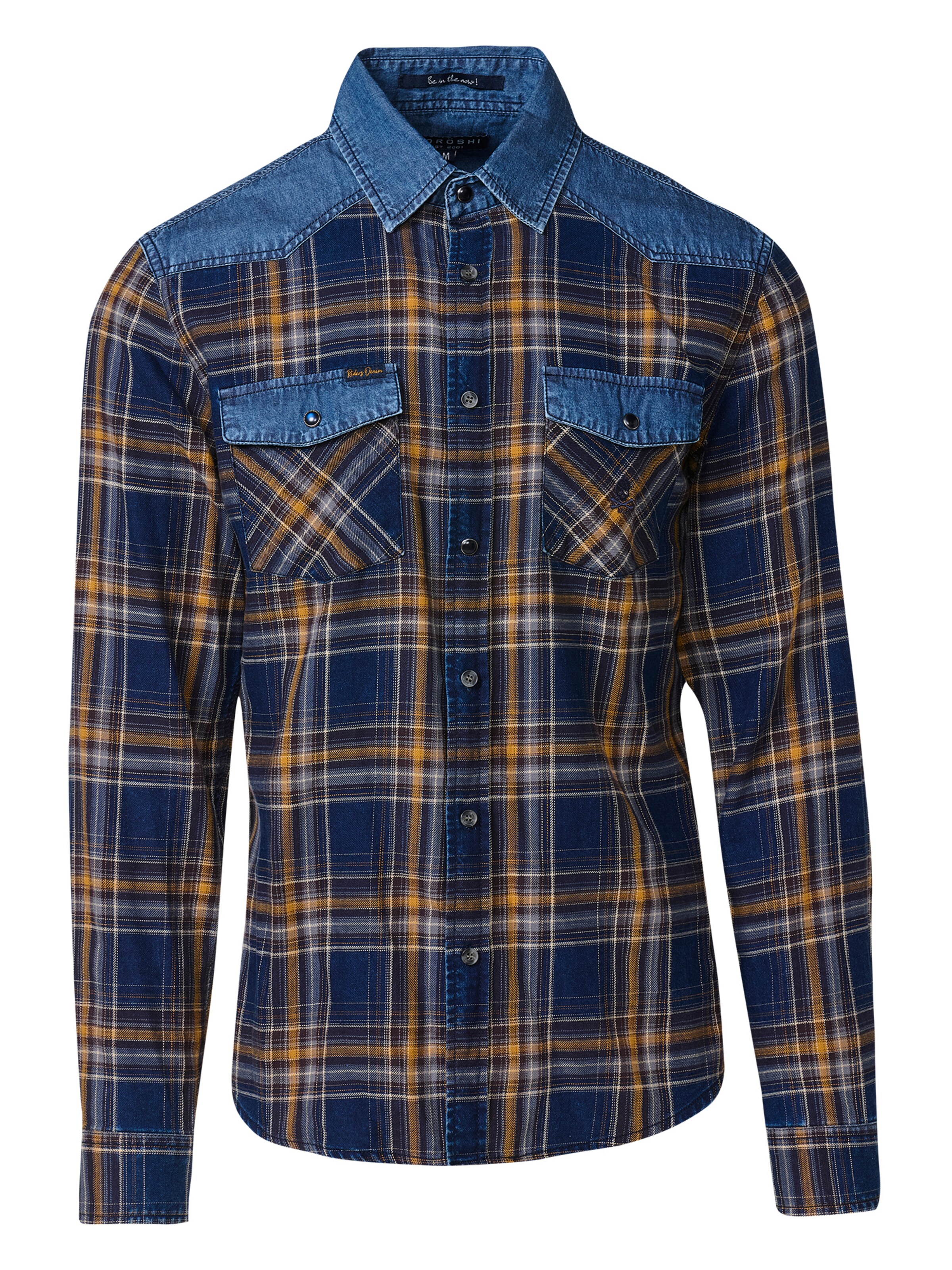 KOROSHIRegular Fit Košulja - plava boja: prednji dio