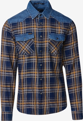 KOROSHIRegular Fit Košulja - plava boja: prednji dio