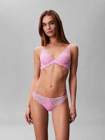 Calvin Klein Underwear String in Pink: Vorderseite