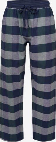 Phil & Co. Berlin Pyjamabroek in Blauw: voorkant