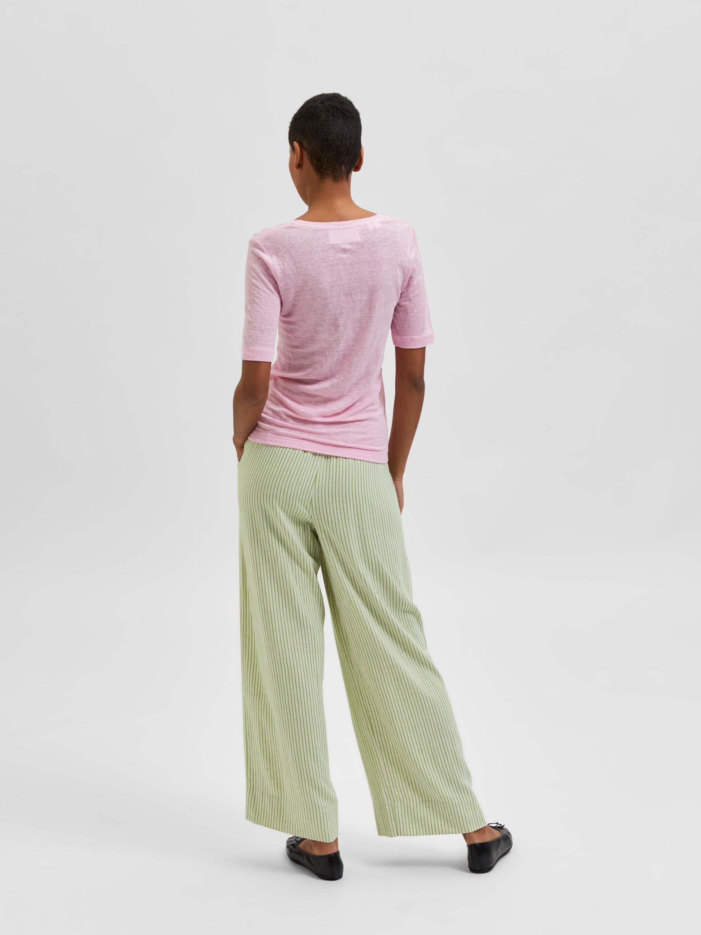 Frauen Shirts & Tops SELECTED FEMME T-Shirt 'Linda' in Rosa - ZO38141 Frauen Shirts & Tops SELECTED FEMME T-Shirt 'Linda' in Rosa - ZO38141