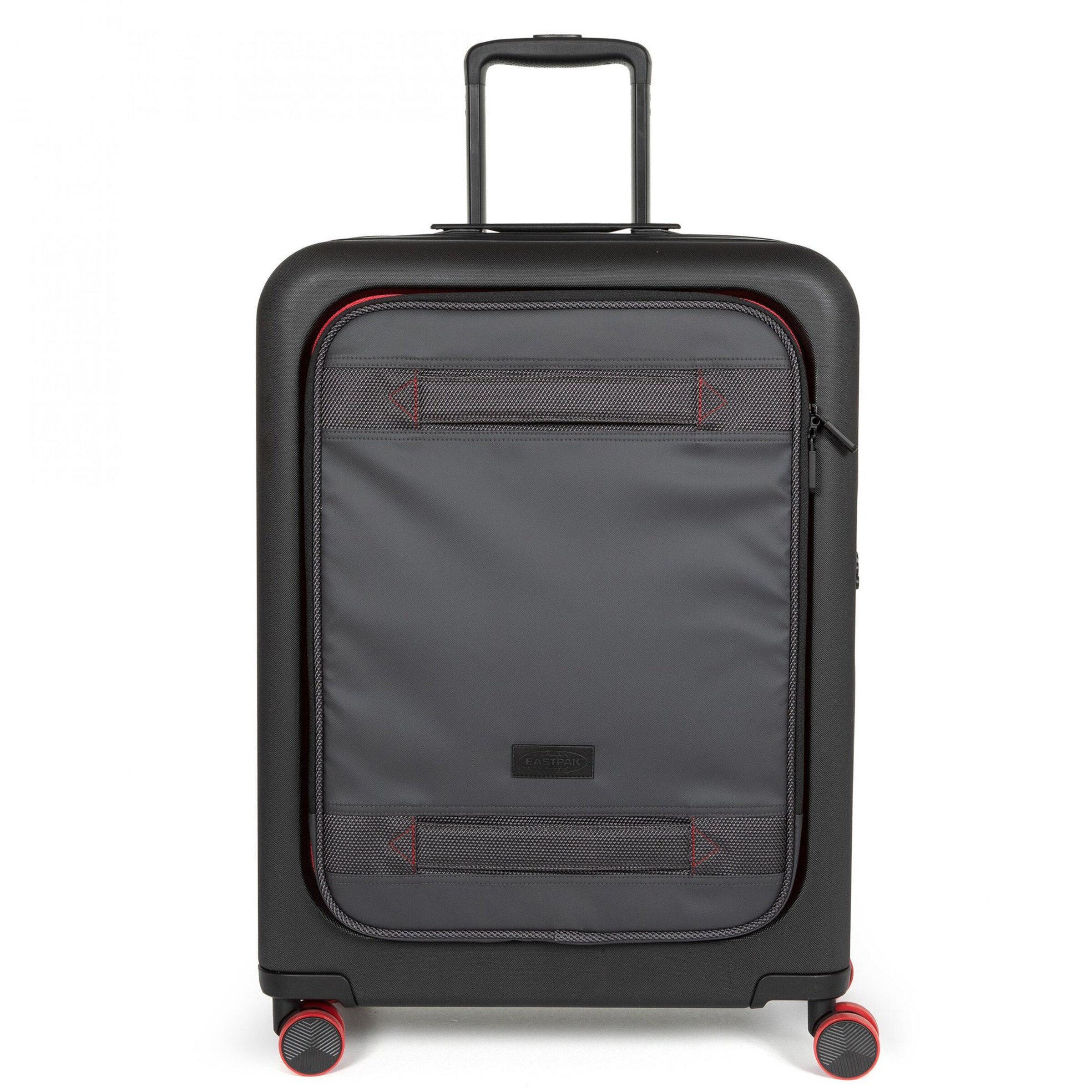 EASTPAK Trolley in Grijs: voorkant