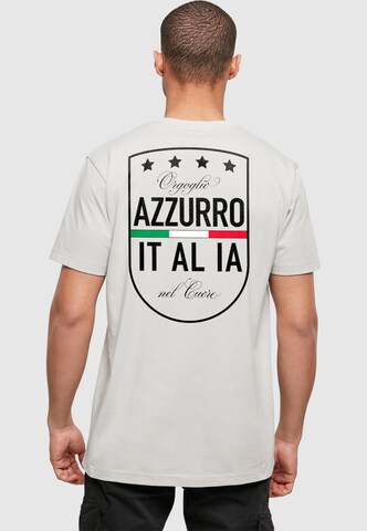 Mister Tee Футболка 'Azurro Italia' в Серый