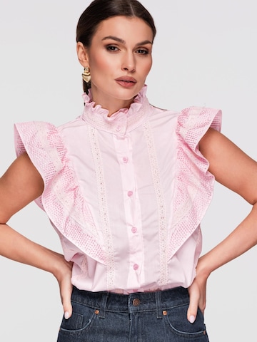 Camicia da donna di Ombre in rosa