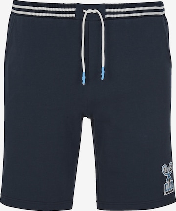 Charles Colby Loose fit Pants in Blue: front
