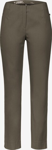 STEHMANN Slim fit Pants 'Ina' in Green: front