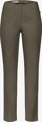 STEHMANN Slim fit Pants 'Ina' in Green: front