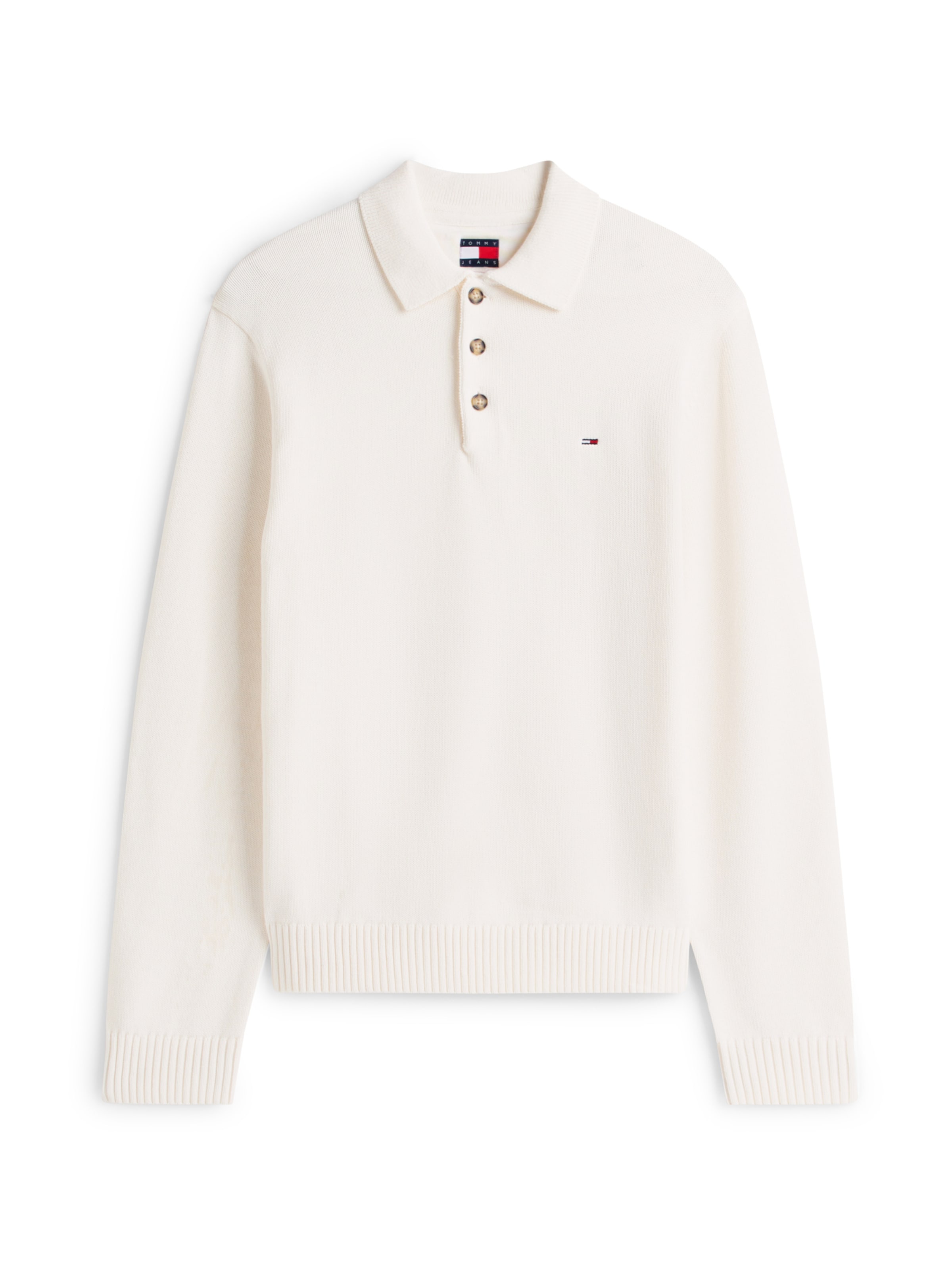 Tommy Jeans Sweater &#x27;ESSENTIAL&#x27; in White: front