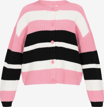 usha BLUE LABELKardigan - roza boja: prednji dio