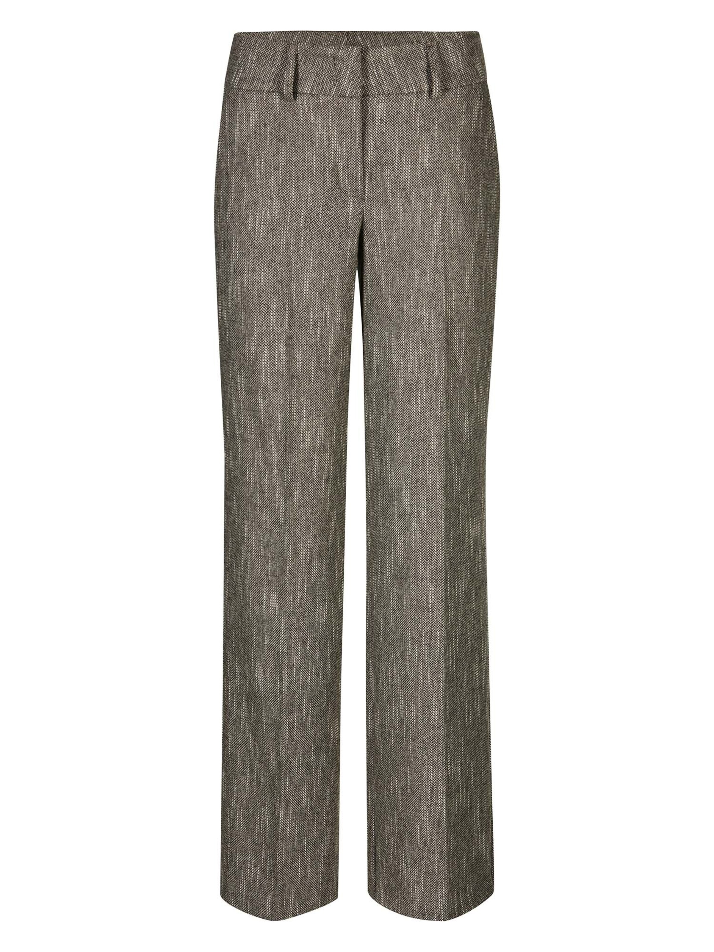 MADELEINE Loosefit Hose in Grau: Vorderseite