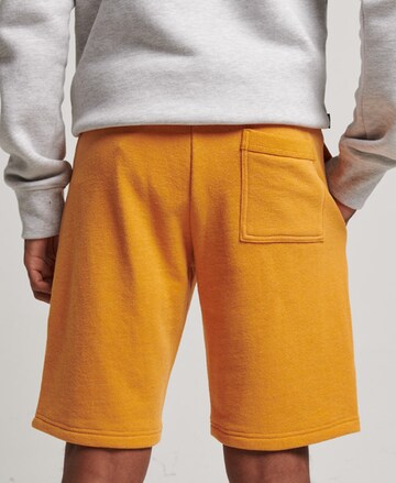Regular Pantalon Superdry en orange