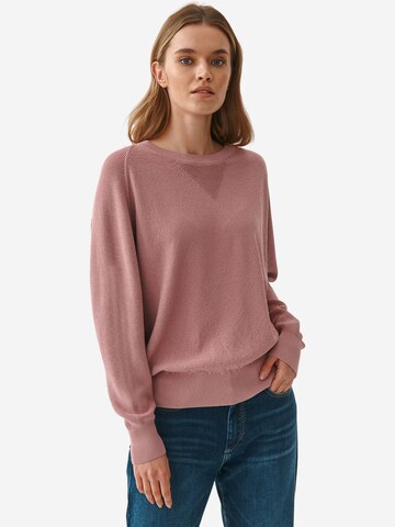 Pull-over 'AZALI' TATUUM en rose : devant