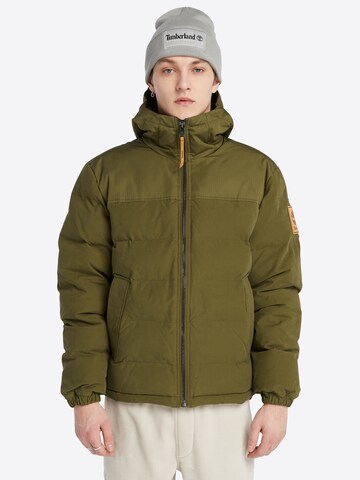 TIMBERLAND Winterjacke in Grün: predná strana