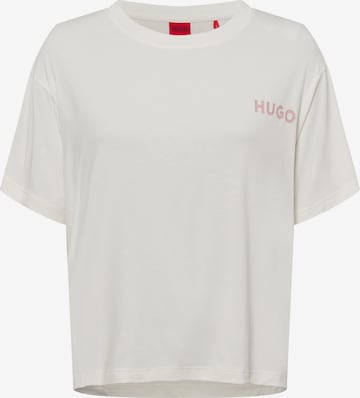 HUGO Pajama Shirt in White: front