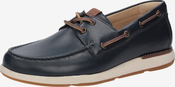 SIOUX Lace-up shoe 'Nurilinos-702' in Blue: front