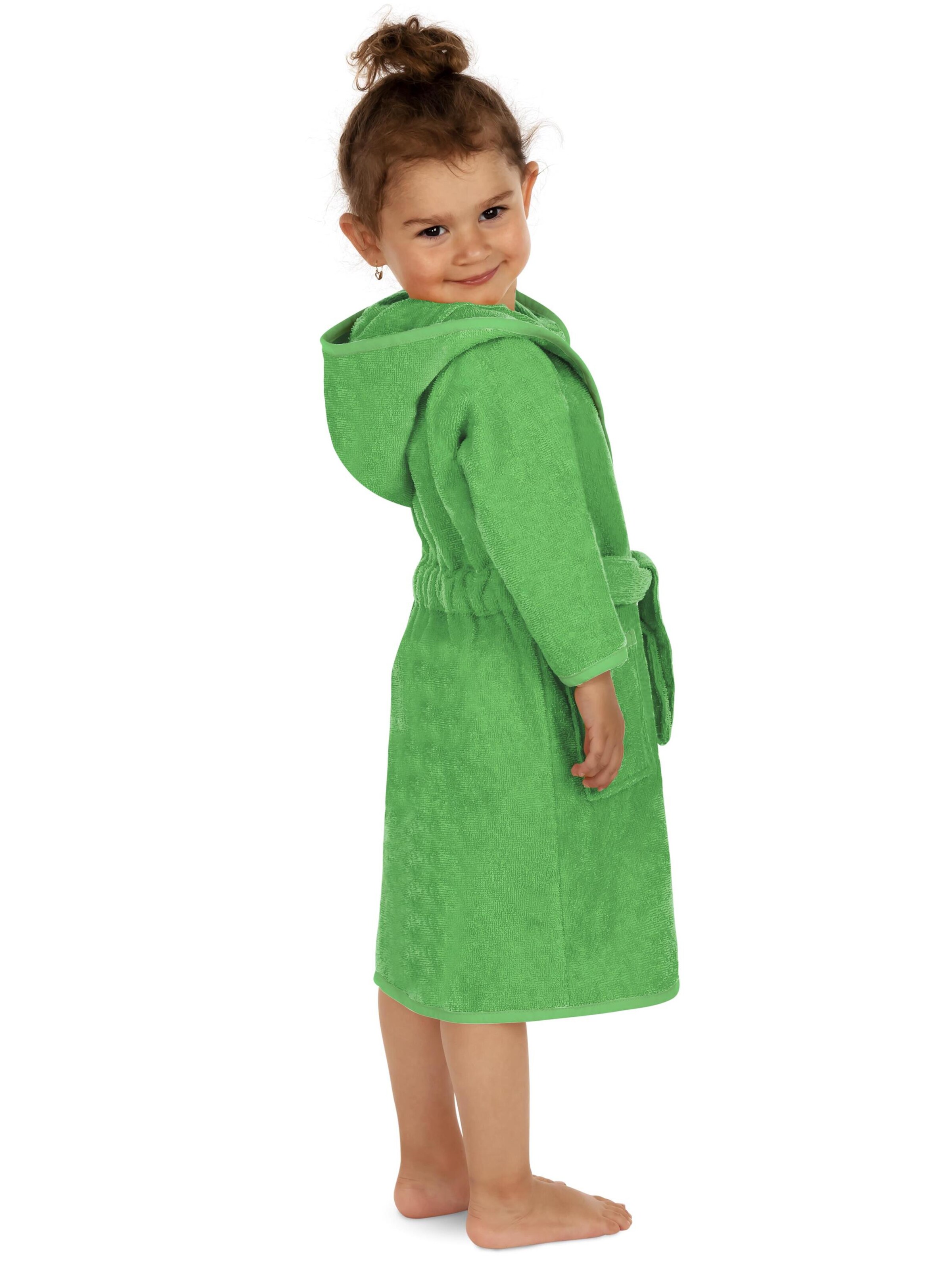normani Bathrobe 'Ljubljana' in Green