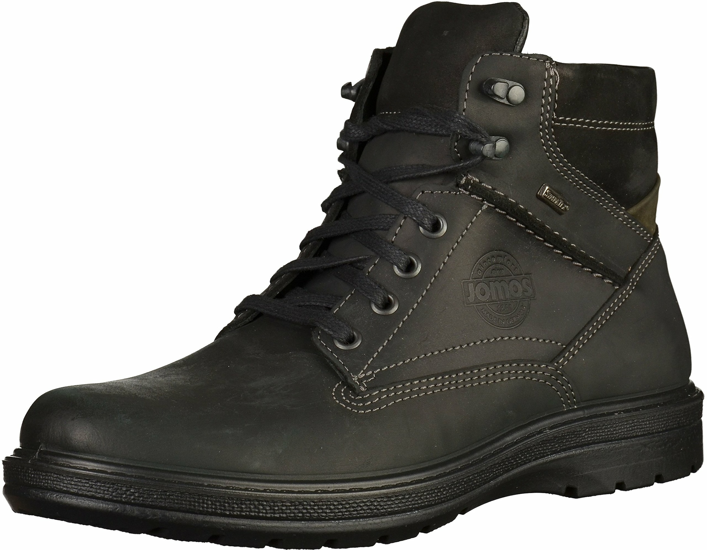 JOMOS Lace-up boots in Black: front