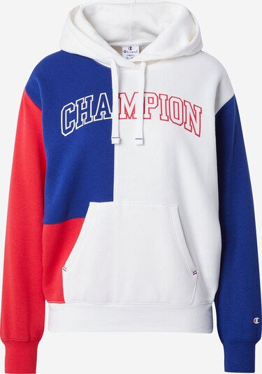 Champion Authentic Athletic Apparel Sweatshirt 'Legacy' in dunkelblau / himbeer / weiß, Produktansicht