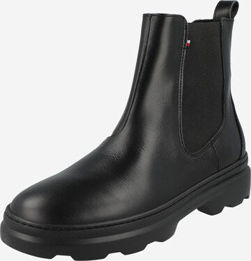 TOMMY HILFIGER Chelsea Boots in Schwarz: predná strana