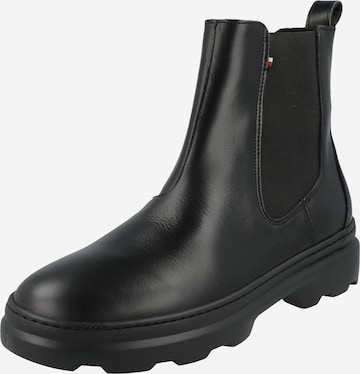 TOMMY HILFIGER Chelsea Boots i sort: forside