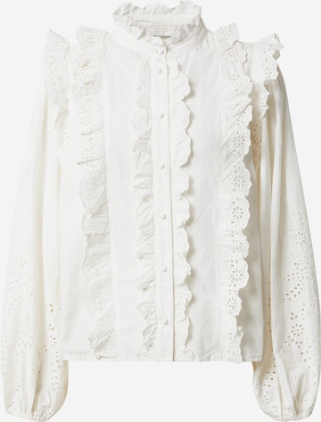 Notes du Nord Blouse 'Alma' in Wit: voorkant