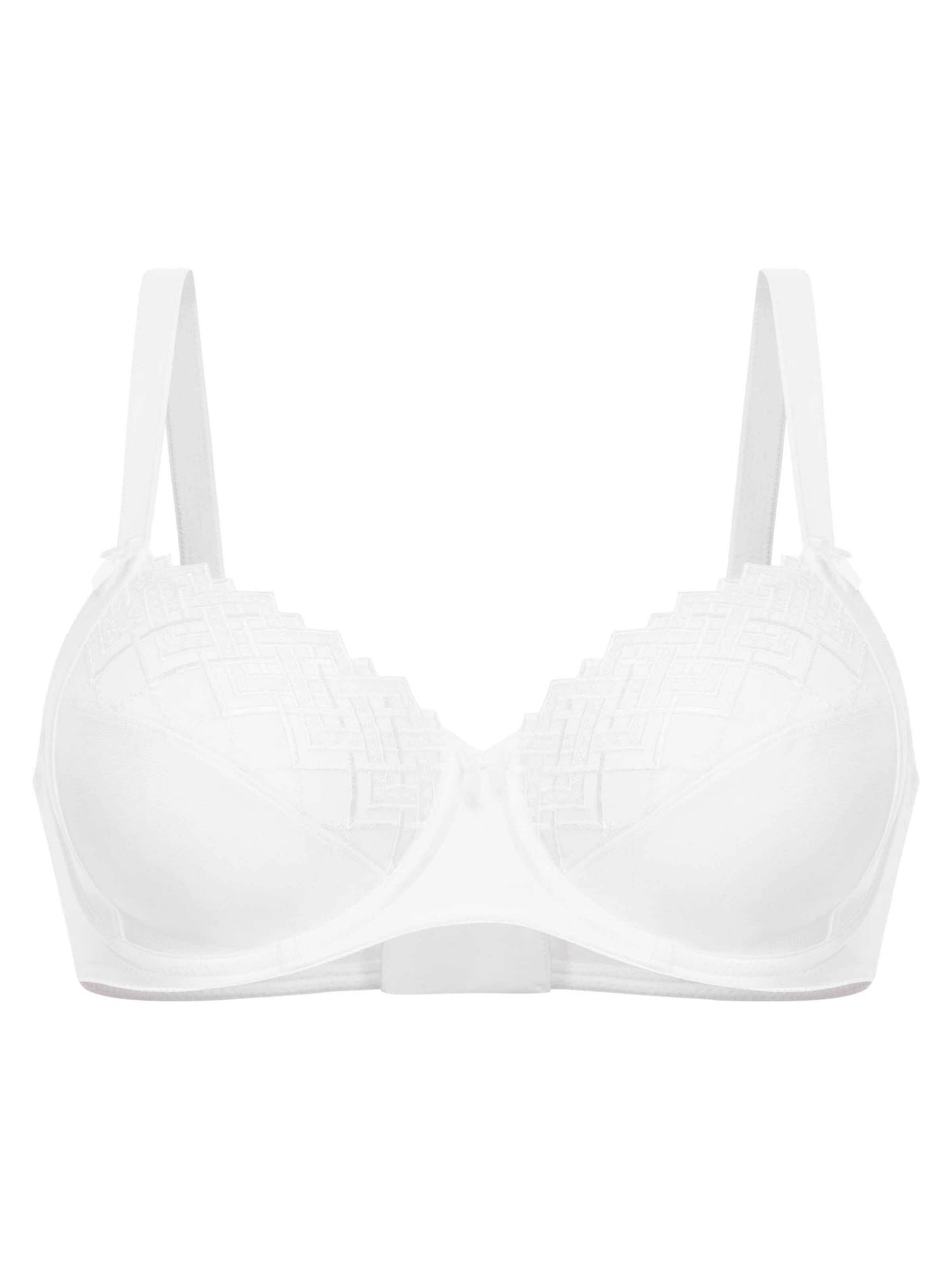 FELINA T-shirt BH 'Joy' in Wit: voorkant