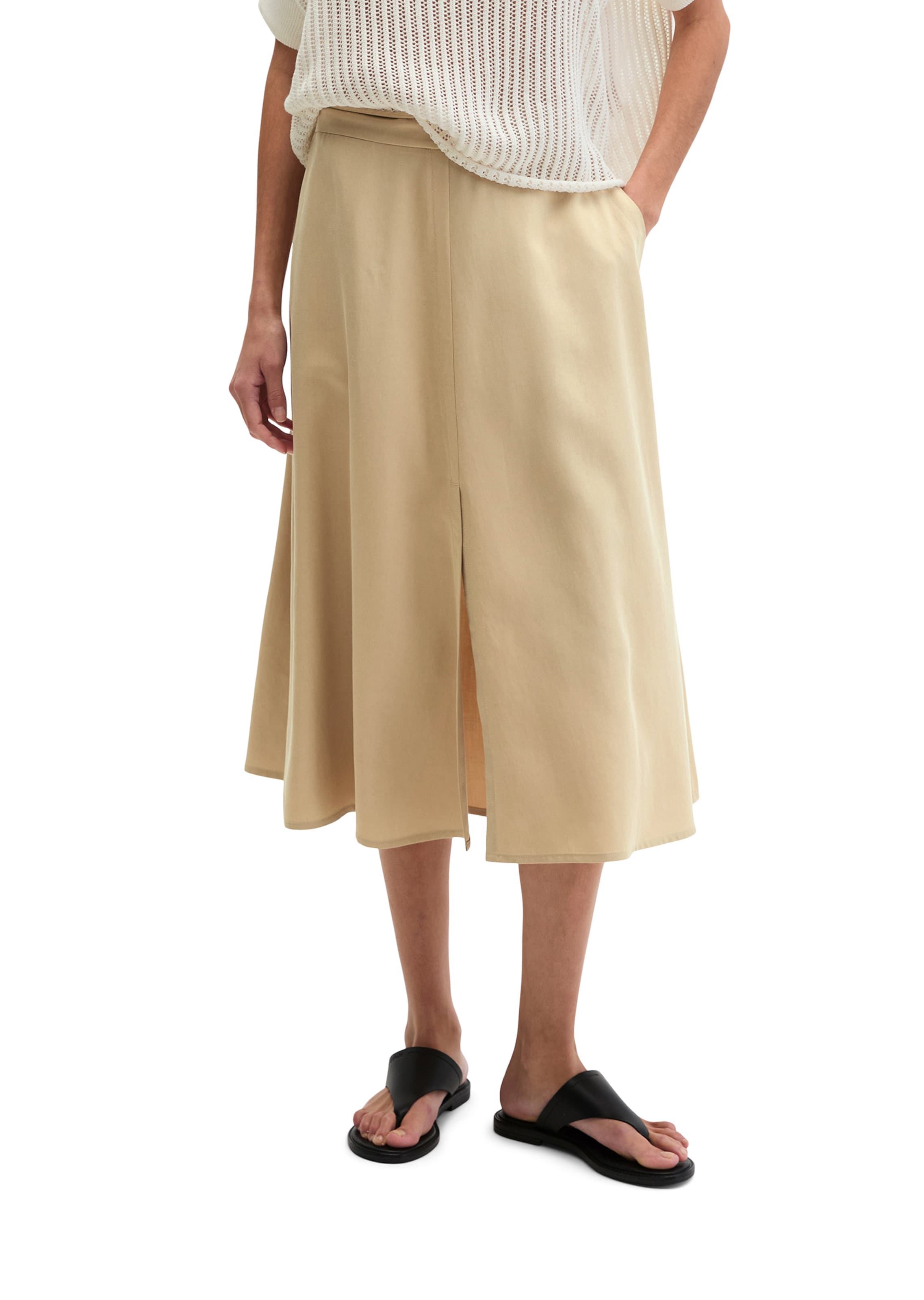 Marc O'Polo Rok in Beige: voorkant