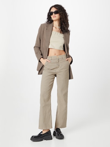 Monki - Loosefit Pantalón en beige