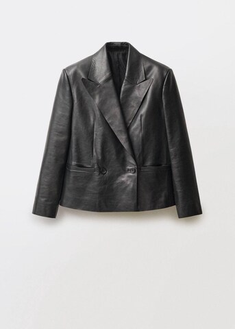 MANGO Blazer 'Pietra' in Black