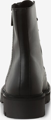 Calvin Klein Lace-Up Ankle Boots in Black