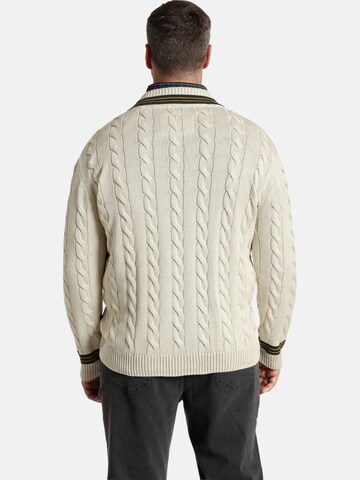 Pull-over 'Duke Ronald' Charles Colby en beige