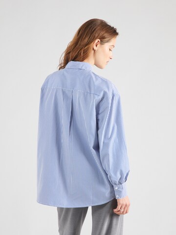 Warehouse Bluse in Blau