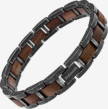 Bracelet 'Maschsee' Holzwerk en gris : devant