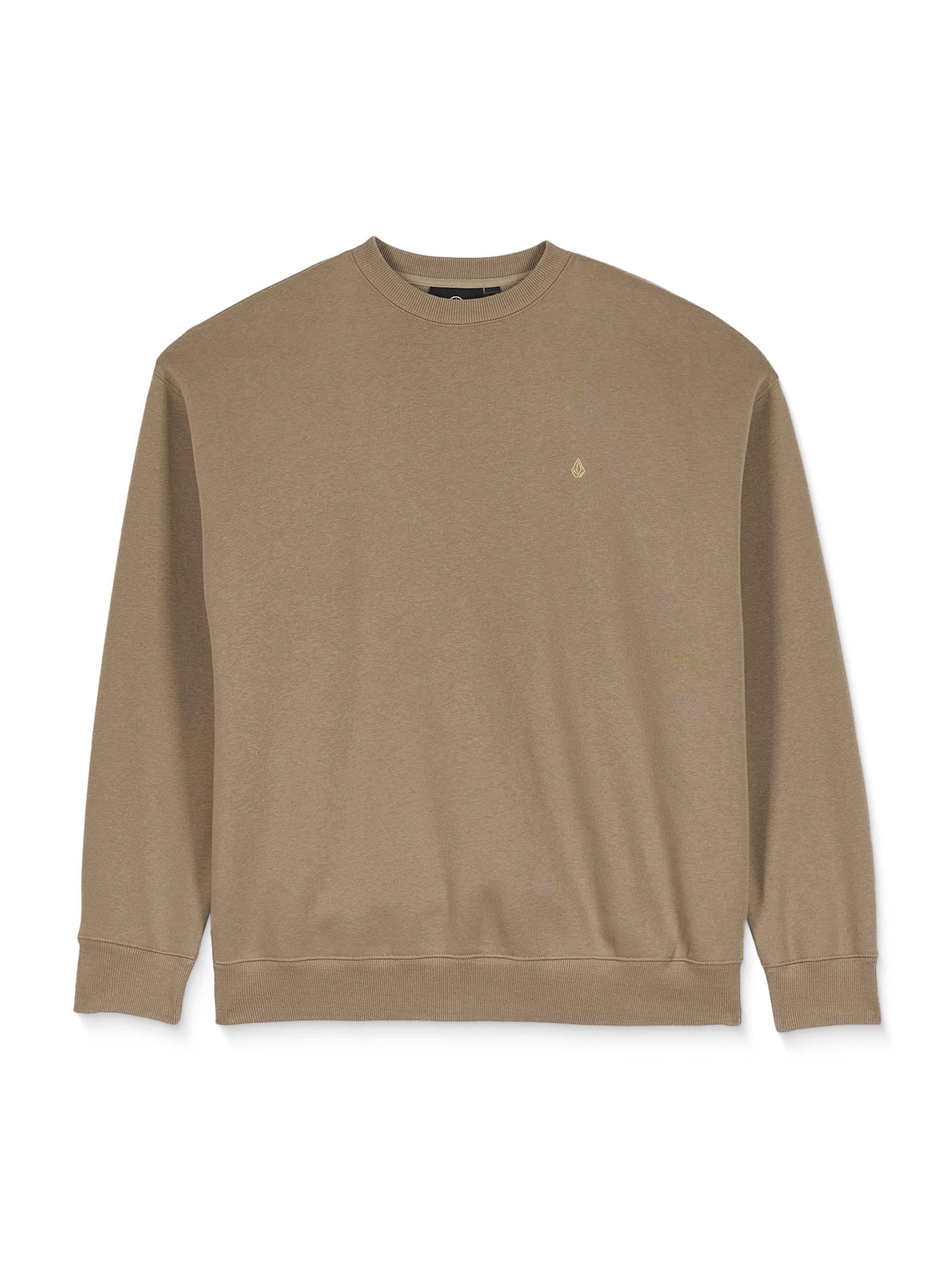 Volcom Sweatshirt 'SINGLE STONE' in Grün: Vorderseite