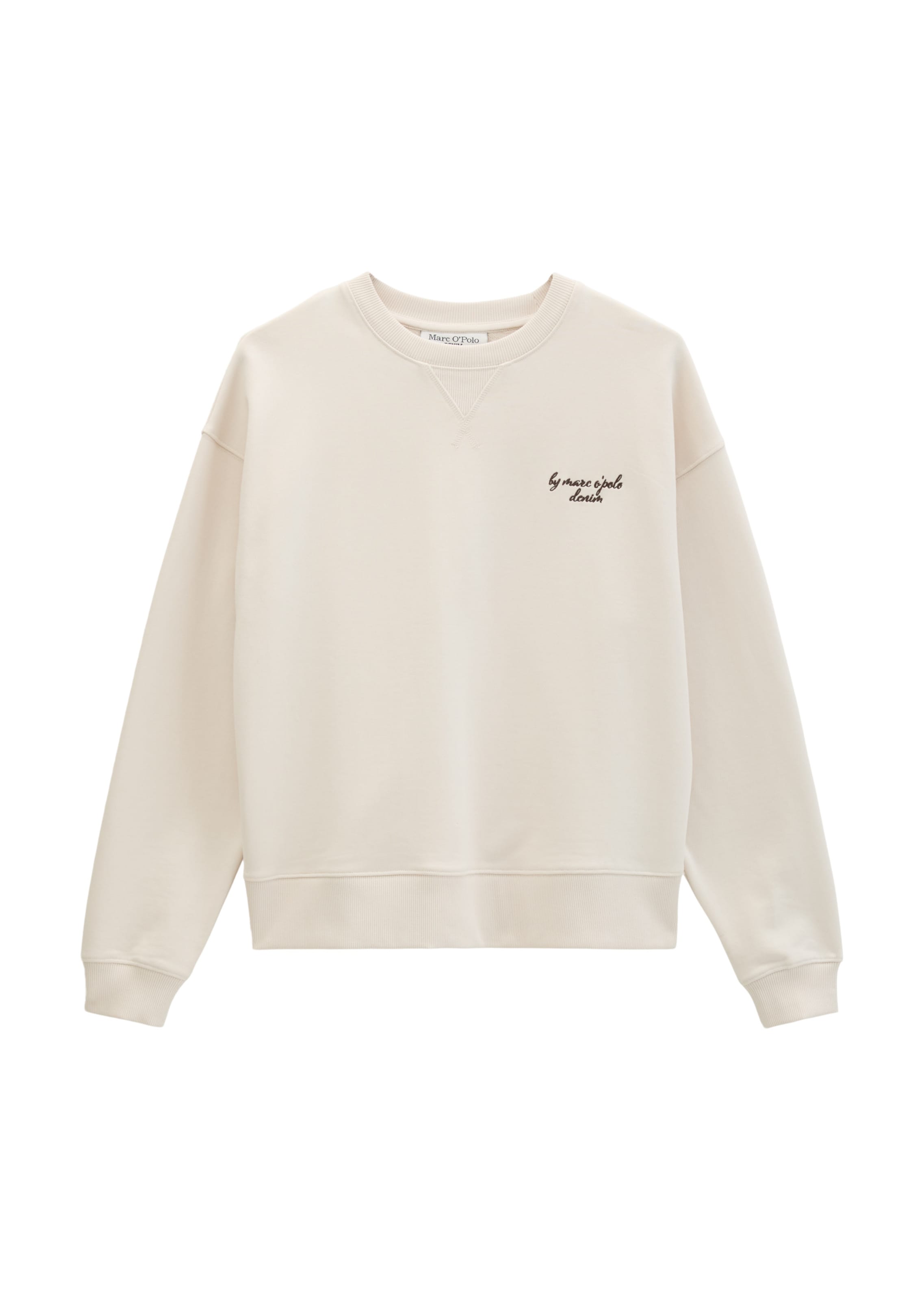 Marc O'Polo DENIM Sweatshirt in Weiß: Vorderseite