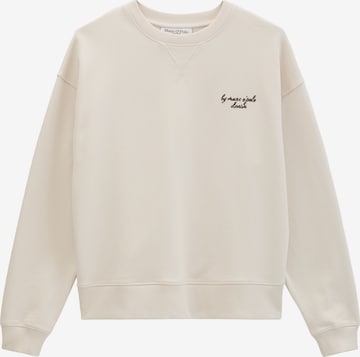 Marc O'Polo DENIM Sweatshirt in Weiß: Vorderseite