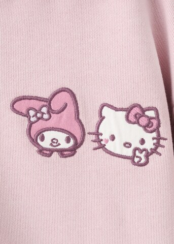 MANGO KIDS Sweatshirt 'Hkpeace' in Pink