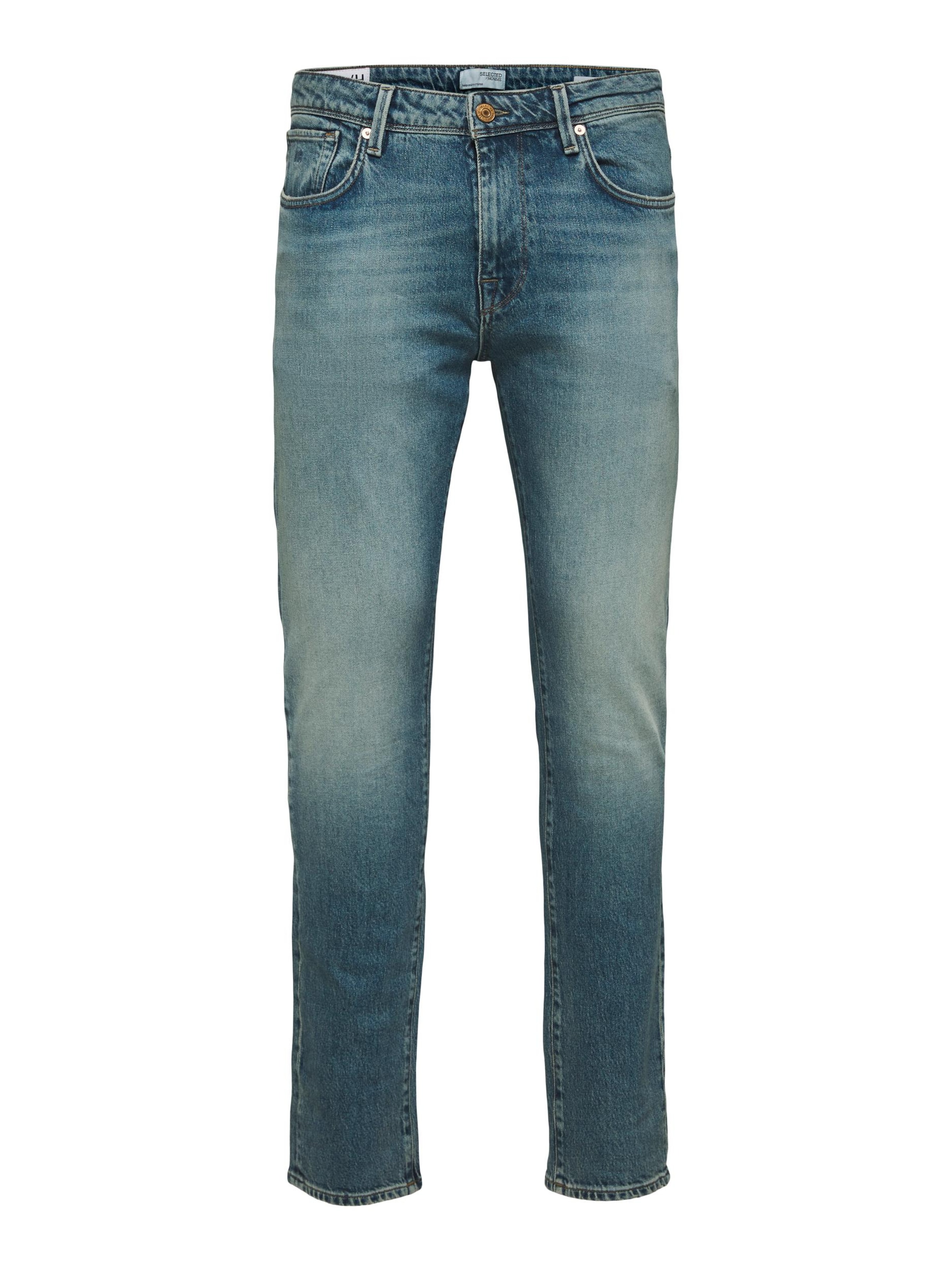 Più sostenibile YWNwH SELECTED HOMME Jeans Leon in Blu 