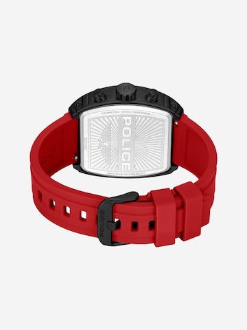 POLICE Analog watch ' Coswig ' in Red
